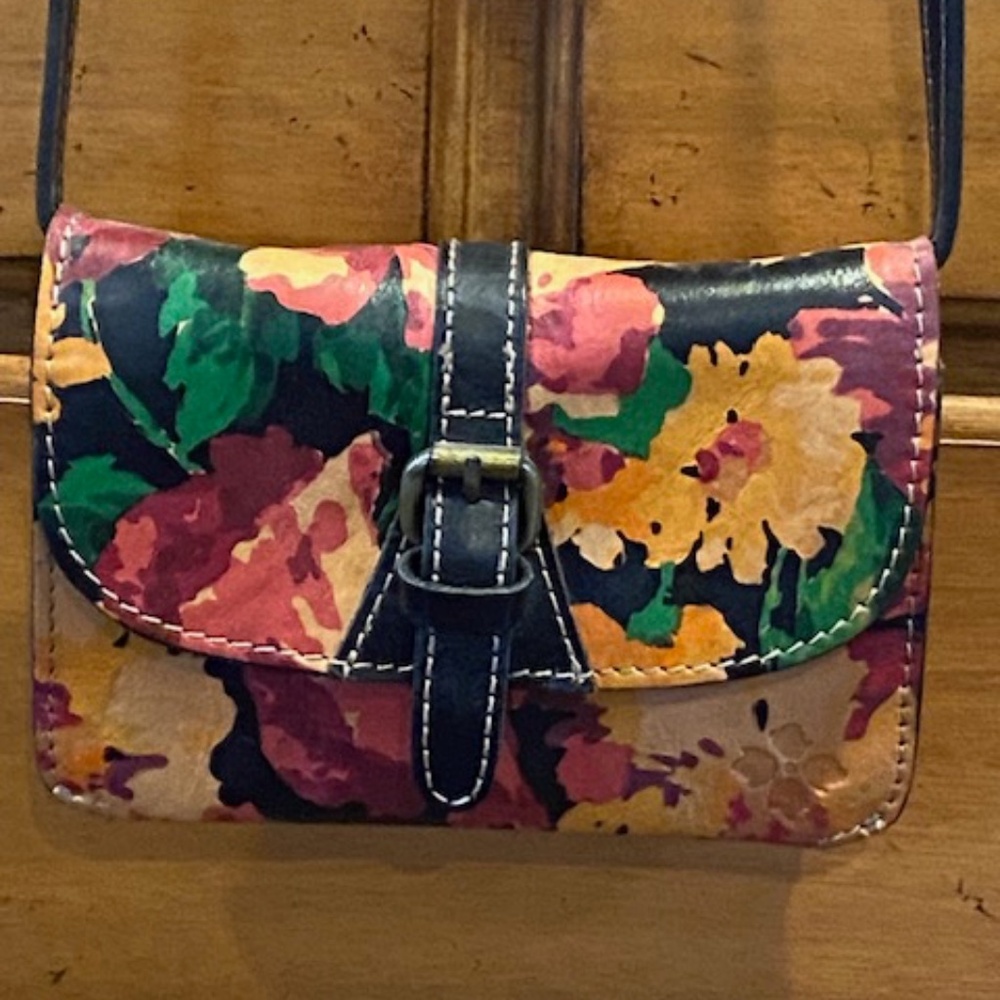 Patricia Nash leather crossbody